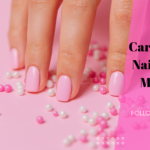 photo has pink nails paint - nail manicure