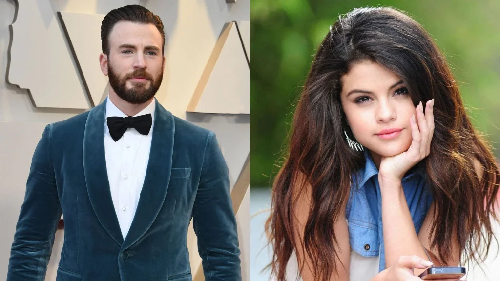 Selena Gomez and Chris Evans in one frame - selena gomez and chris evans