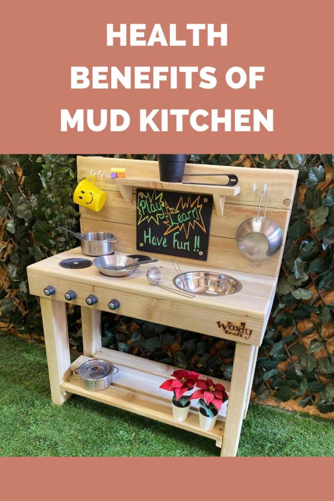 A complete setup of mud kitchen - mud kitchen