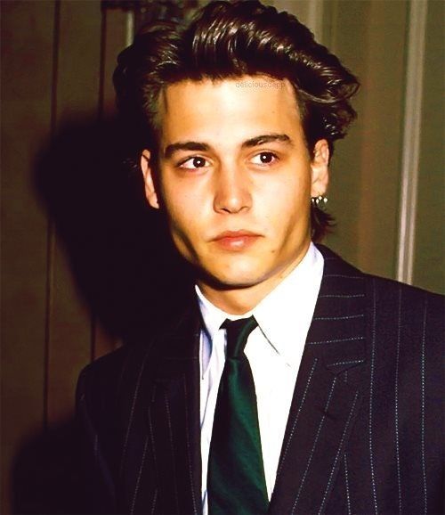 Johnny Depp Popular hairstyles - Johnny Depp Young look hairstyle
