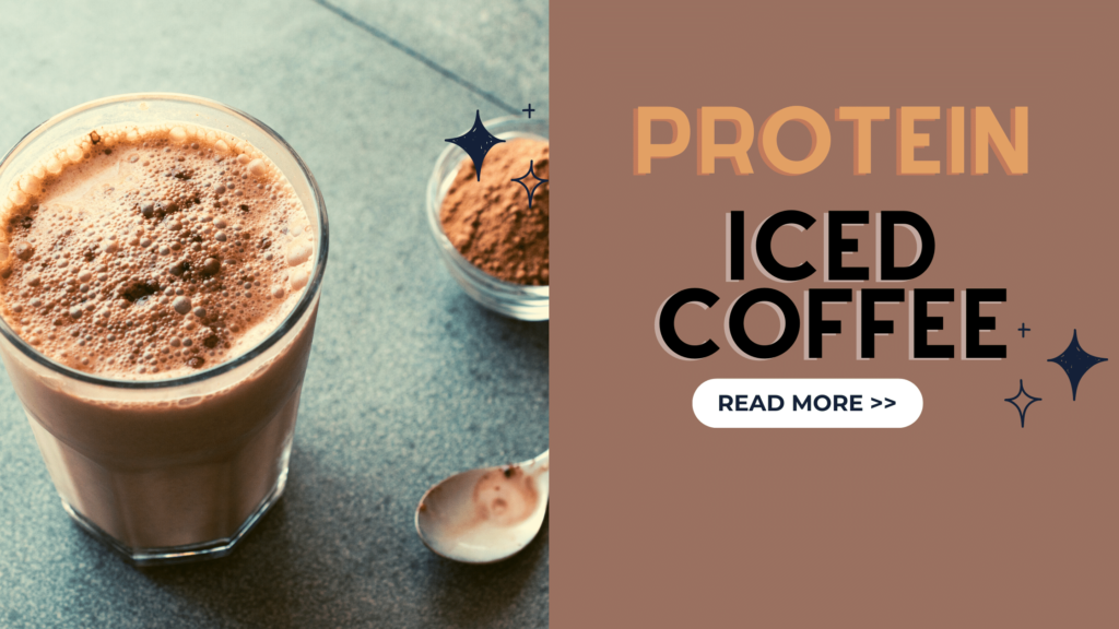 protein iced coffee
