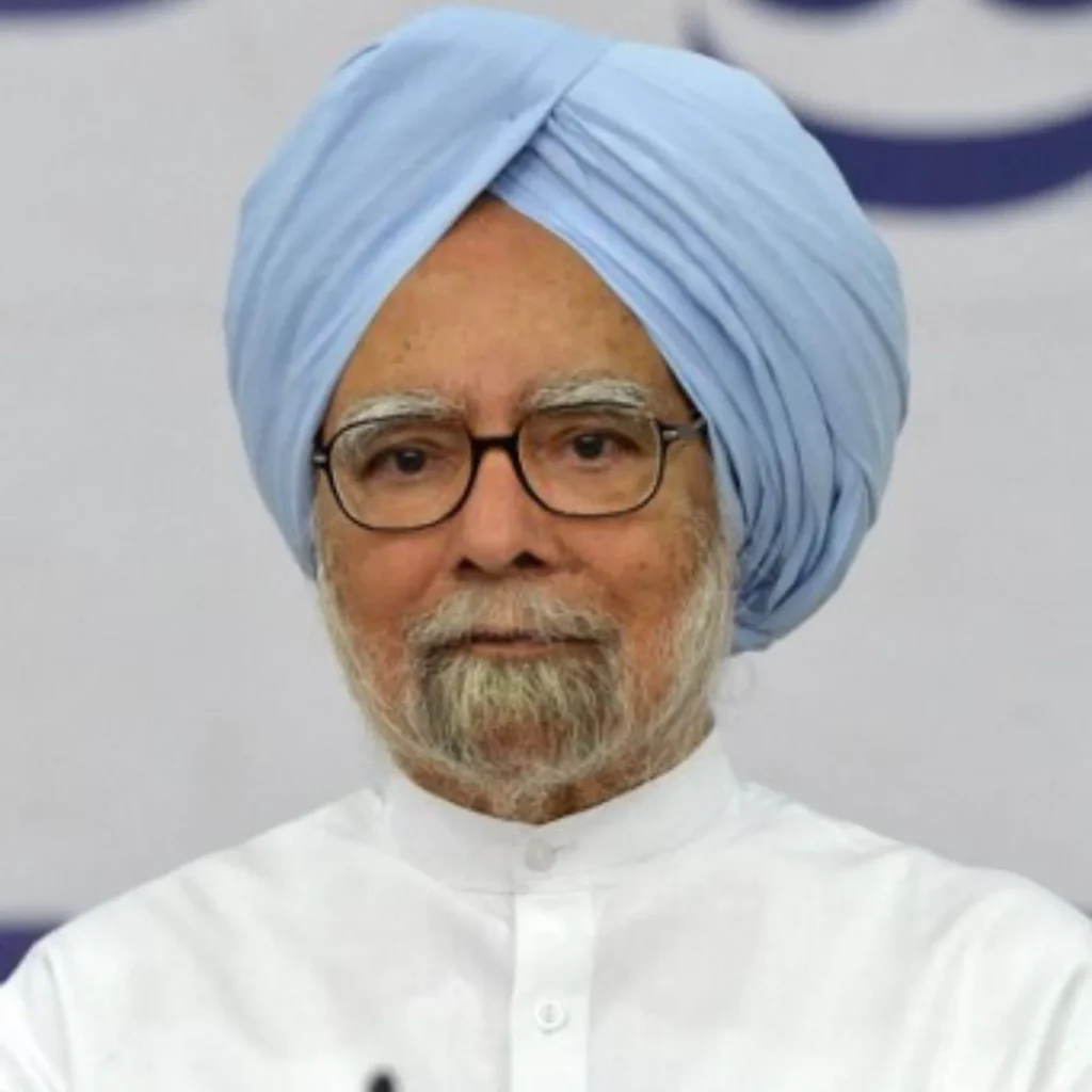 Dr Manmohan Singh in white with sky blue turban and Spectacles - indian celebrities with diabetes 