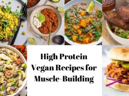 High Protein Vegan Recipes for Muscle-Building