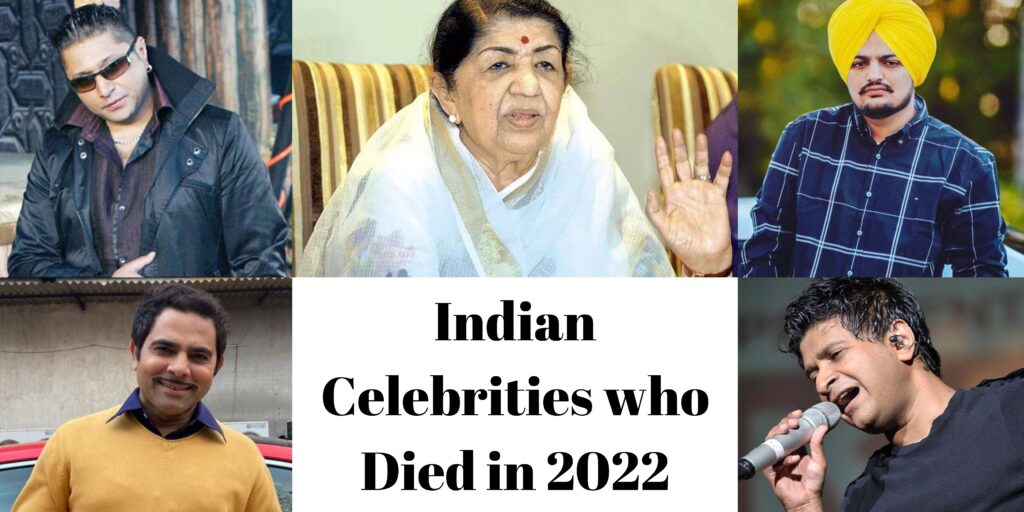 Indian Celebrities who died in 2022