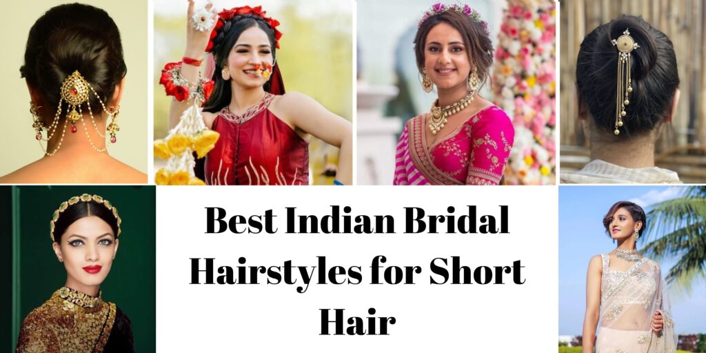 Best Indian Bridal Hairstyles for Short Hair