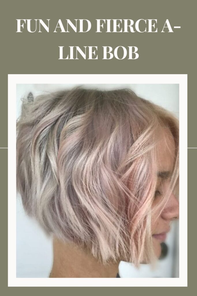 A-Line Bob Saç Kesimleri Kadınlar İçin 11