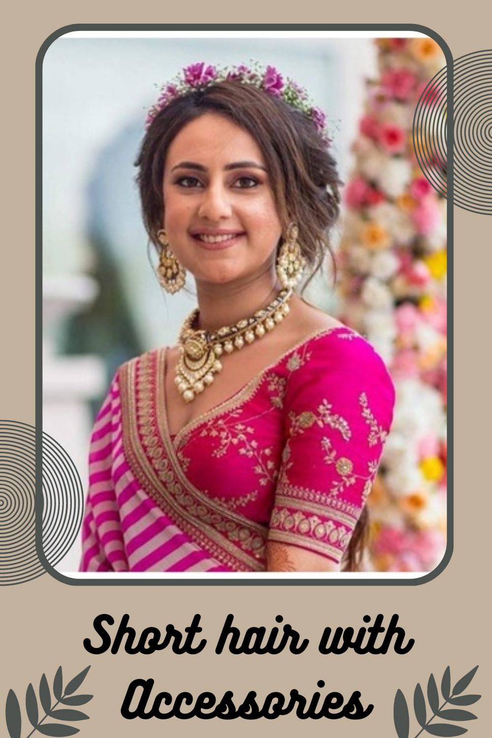 best-indian-bridal-hairstyles-for-short-hair