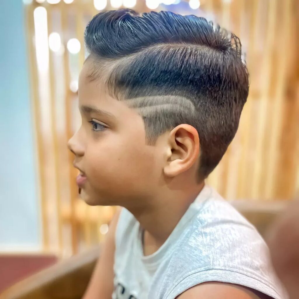 50+ Different Hairstyles for Boys in 2023 33 Two sideline haircut for Indian school boys