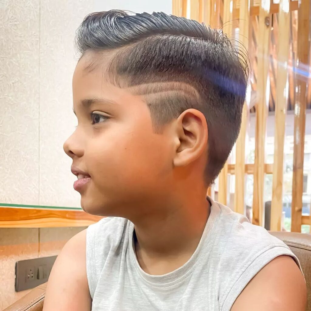 50+ Different Hairstyles for Boys in 2023 35 Two sideline haircut for Indian school boys