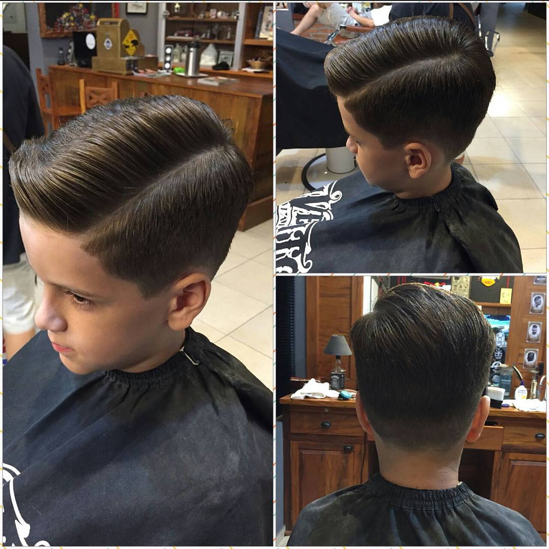 50+ Different Hairstyles for Boys in 2023 12 Classic Pompadour + Low Fade